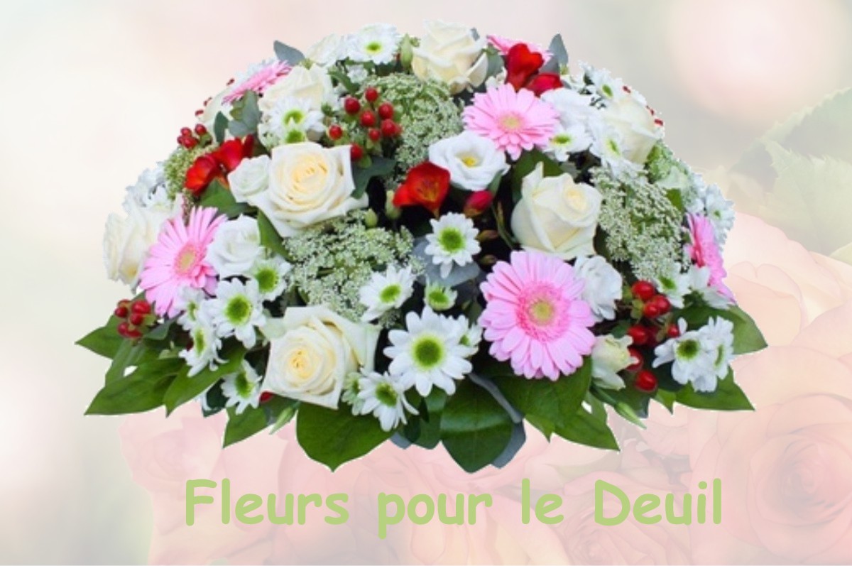 fleurs deuil DAMAS-AUX-BOIS